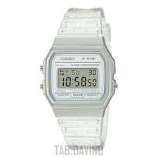 Casio F-91WS-7CF Transparent Watch
