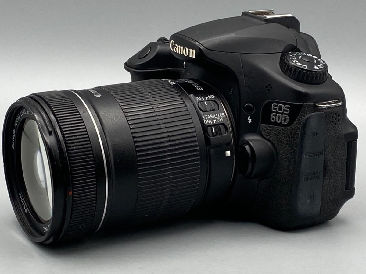 CANON EOS 60D DIGITAL CAMERA WITH EF-S 18-55mm 1:3.5-5.6 IS