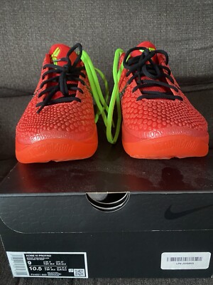 kobe 6 reverse grinch size 9