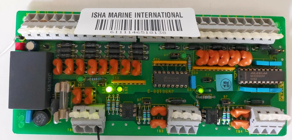 Litton Marine JW96108-3 Databuffer Printed Circuit Board - Image 2 of 4