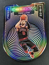 ZacH LaVine Tunnel Vision Orange Electric Etch 26/35 - 2020-21 Obsidian #19