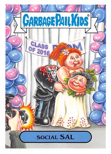 GARBAGE PAIL KIDS 2016 SERIES 1 AMERICAN AS APPLE PIE PICK-A-CARD BASE STICKERS - Picture 92 of 441