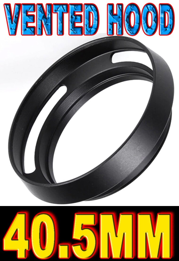 Nuovo Arrivo  Paraluce Ventilato In Metallo Da 40,5 Mm Compatibile Con Leica Nero~p141787023 - Foto 9