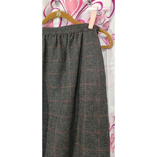 Vintage Haberdasher Size 10 Grey Plaid 35% Wool Blazer and Skirt - Picture 16 of 16