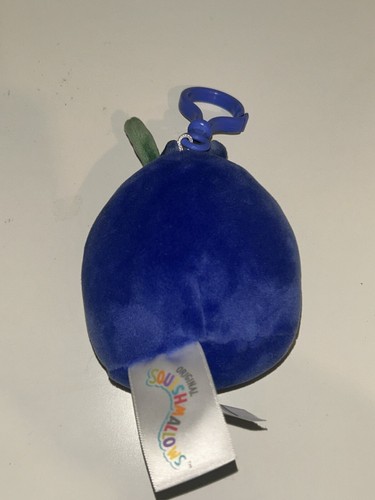 Bluby The Blueberry Squishville 2" Squishmallow Neu mit Etikett - Bild 2 von 2