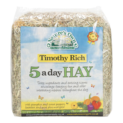 Nature's Own Timothy Rich 5 am Tag Heu 1 kg Tierfutter