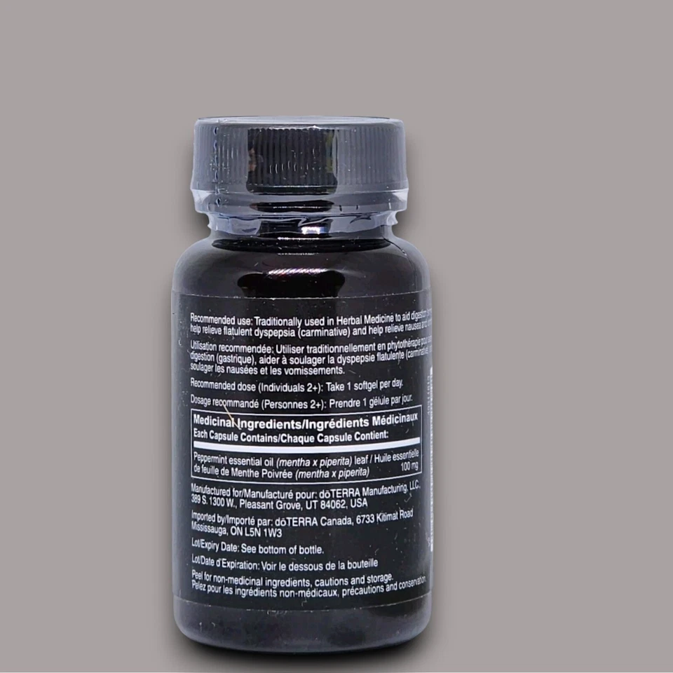 Mezcla de temporada doTERRA TriEase 60 cápsulas blandas fecha de caducidad 11.2027 Foto 2 de 3