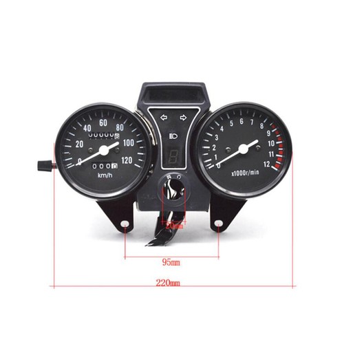 Motorcycle GY6 125/150cc Scooter Speedometer Assembly Instrument Gauge Kit Nice - Picture 3 of 6