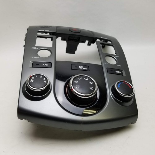 2010-2013 Kia Forte Heater AC Radio Stereo Bezel Cover + Climate Control OEM - Picture 7 of 9
