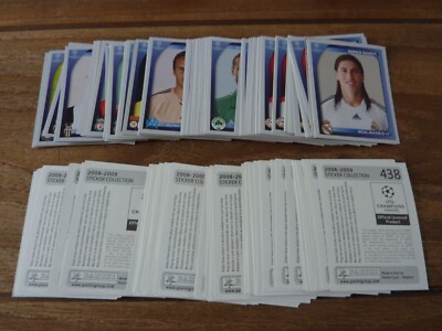 Panini 2008-2009 Champions League Fußball Sticker Nr. 301-563 - Sticker aussuchen