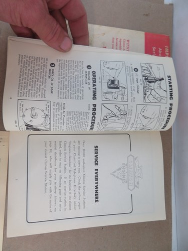 Clinton Engines Operation and Maintenance Manual Original - Picture 5 of 7