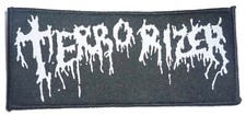 Terrorizer 'Logo' Woven Patch - NEW
