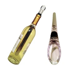 WINE Chiller Cooler Stick~Chill,Seal and Pour your Bottle of Wine~Free Ship
