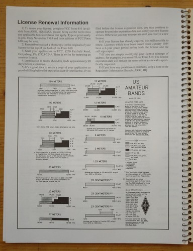 ARRL Amateur Radio Station Log Book American Radio Relay League 1989 - Zdjęcie 9 z 11