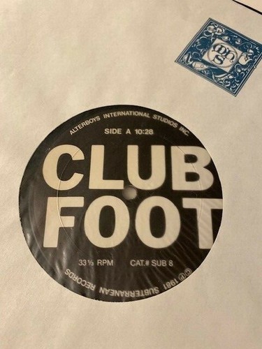 CLUB FOOT '81 Subterranean San Fran art punk avant garde underground - Foto 5 di 5