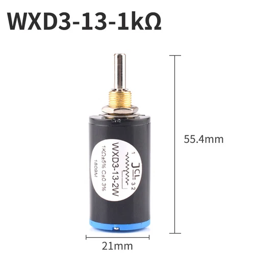 WXD3-13-2W Multiturn Wirewound Potentiometer 10 turn Variable Precision100-100KΩ - Picture 13 of 26