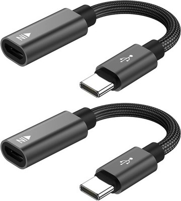 Micro USB to USB C Adapter,(2-Pack) Micro USB Female to USB Type C Male Convert