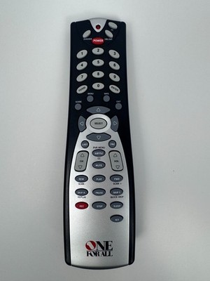 One For All URC-3021B00 3 Device Universal Remote Control DVD/VCR, CBL/SAT