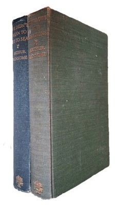 Arthur Ransome Book Lot Swallows And Amazons We Didnt Mean To Go To Sea UK