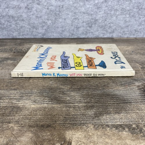 Marvin K. Mooney Will You Please Go Now! by Dr. Seuss 1972 Vintage Book Club HC - Imagen 2 de 7