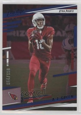 2022 Panini Prestige Xtra Points Premium Blue 61/299 AJ Green #161 5d8