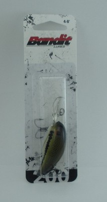 Bandit BDT201 Tief Taucher 1.2-2.4m Köder 5.1cm 7.4ml Farbe Baby Barsch