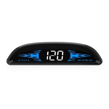 Smart Car Head-up Display Digital Gps System With Speed And Time Monitoring