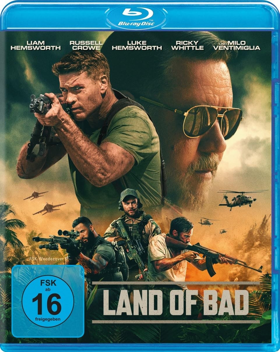 Land of Bad (Blu-ray) William Eubank Liam Hemsworth Russell Crowe