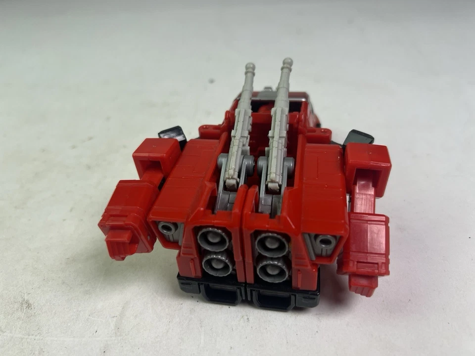 1997 Power Rangers красный #1 пожарная машина Turbo Megazord Deluxe спасательный автомобиль - Изображение 3 из 4