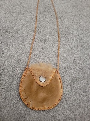 Peruvian Medicine Bag, 3.5'', Alpaca Pouch