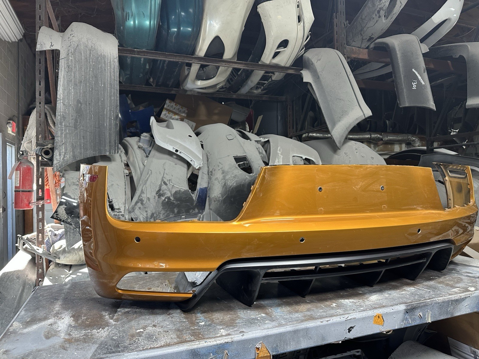 2016-2018 Audi R8 Rear Bumper And Diffuser 