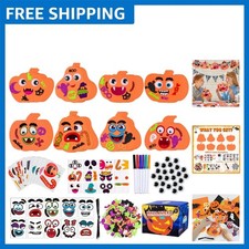332PCS Halloween Activities Kit - Pumpkin Crafts  Decorating Fun for Kids