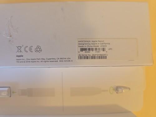 Apple Pencil for Ipad and Ipad Pro - 1st Generation MK0C2AM/A - Original - 第 4/4 張圖片