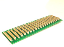 Vintage Hartmann Elektronic Backplane Busboard 21 slot PCB industriale (K111-3)