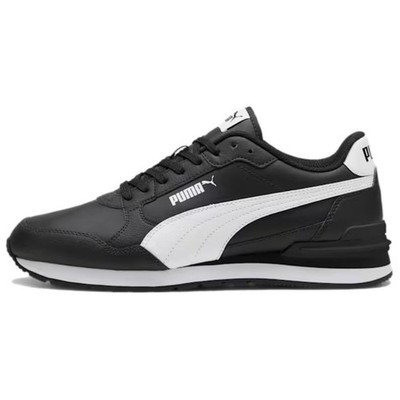 PUMA St Runner Anti Slip Wear Resistant Low Top Casual Shoes Unisex Black MT