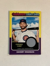 2024 Topps Heritage High Number - Clubhouse Collection Relics Dansby Swanson  