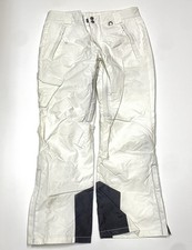Slalom Insulated Ski Snowboard Cargo Pants in White - Medium Read