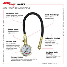 Accu-gage 0-60 Tire Pressure Gauge Accu-gage 0-60 Tire Pressure Gauge