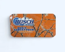 BUSCH ORANGE HUNTING METAL SIGN 36” REALTREE 2012