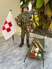 Vintage GIJOE 1964 T.M. Action Marine Medic with all the accessories!! Complete!