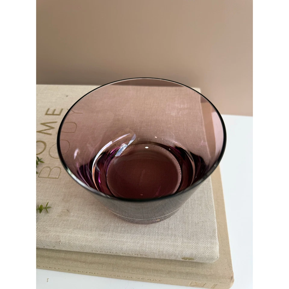 Pequeño cuenco de postre de frutas minimalista Villeroy & Boch Color Concept púrpura oscuro Foto 3 de 4