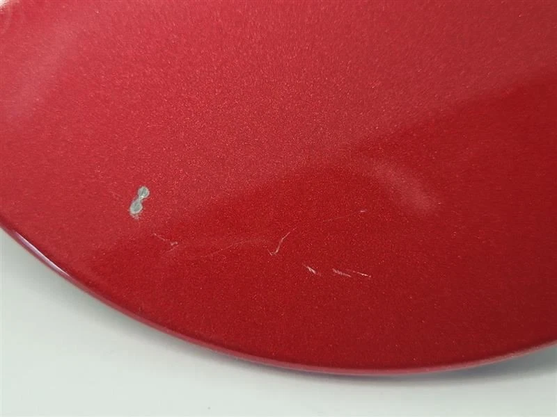 2010 2011 2012 2013 2014 2015 Toyota Prius Gas Fuel Door Lid Red - Image 3 of 4