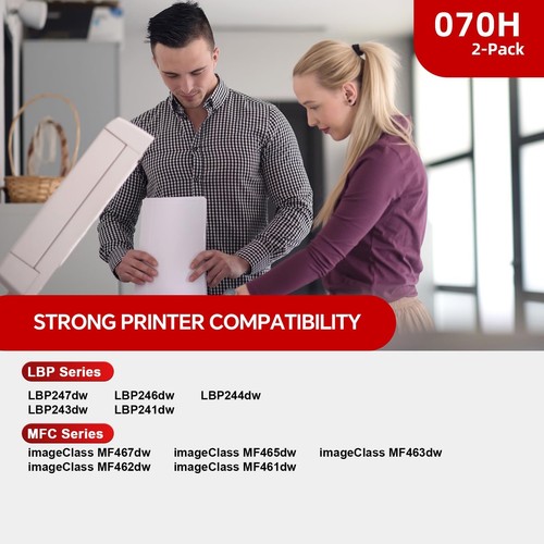 ** NEW Canon Toner Cartridge Replacement | 070H / CRG-070 | High Yield Black ** - 第 2/5 張圖片