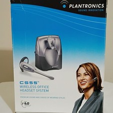 Plantronics CS55 Wireless Noise-Canceling Office Headset System w/ Base