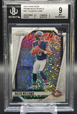 2024 Panini Prizm Caleb Williams RC White Sparkle SSP BGS #301