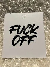 BH Cosmetics F*** Off 9 Color Shadow Palette Eyeshadow bold Shimmer matte New!