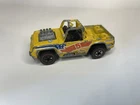 1974 Hot Wheels Redline YELLOW Baja Bruiser (Red/White/Blue Tampo) Flying Colors
