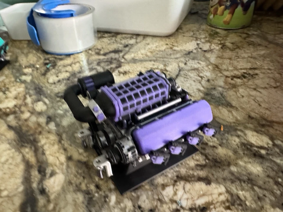 Vanquish H10 Optic Knights Customs Motor Purple - Image 3 of 4