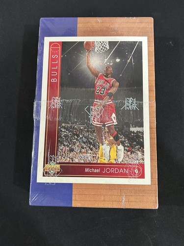 1993-94 Upper Deck Series 1 Factory Sealed Retail Box 36 Packs Michael Jordan - Picture 7 of 7