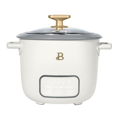  6-Cup Cooked, 3-Cup Uncooked Digital Electric Rice and Grain Cooker